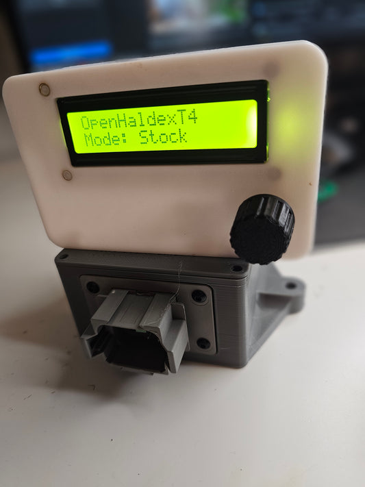 Forbes Automotive OpenHaldex T4 Controller Screen